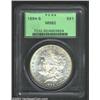 Image 1 : 1894-S S$1 MS62 PCGS. The certified population of this lower mintage Morgan dwindles rapidly as one.