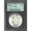 Image 1 : 1894-S S$1 MS63 PCGS. A nicely struck and flashy representative that has a hint of tan patina on the