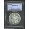 Image 1 : 1895-O S$1 AU50 PCGS. Light green-gray patina. Luster outlines the stars and legends. A few wispy sl