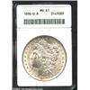 Image 1 : 1896-O S$1 MS61 ANACS. Lustrous and brilliant with a bold strike. Liberty's cheek and the eagle's br