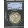 Image 3 : 1896-S S$1 MS64 PCGS. Original golden-russet toning deepens around the margins of this lustrous, min