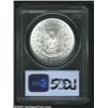 Image 2 : 1899 S$1 MS65 PCGS. The reverse has a wispy streak of charcoal-gray color, with the surfaces otherwi