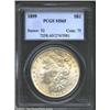 Image 1 : 1899 S$1 MS65 PCGS. Blushes of lemon patina dance across the exceptionally preserved surfaces. The s