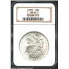 Image 1 : 1899 S$1 MS65 NGC. The second 9 in the date is lightly repunched north. A streak of faint golden-bro