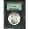 Image 1 : 1899-O S$1 MS66 PCGS. A well struck, brilliant, and lustrous Gem that has magnificently preserved fi