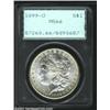 Image 1 : 1899-O S$1 MS66 PCGS. Light golden-brown color endows the margins of this flashy Gem. A sharply stru