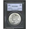 Image 1 : 1904 S$1 MS64 PCGS. A challenging issue to locate as a Gem, this just-miss example is generally well