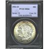 Image 1 : 1921-D S$1 MS66 PCGS. Lovely golden-brown peripheral patina. A lustrous Gem that has an especially c