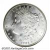 Image 1 : 1921-S S$1 MS66 NGC. Poor striking quality, indifferent luster, and/or numerous bagmarks explain why