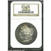 Image 3 : 1879 S$1 PR66 NGC. Ex: Eliasberg. A sparkling, nearly flawless proof that many will see as undergrad