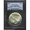 Image 1 : 1921 S$1 MS64 PCGS. A lustrous and lightly toned near-Gem with immaculately preserved surfaces. The.