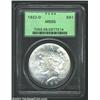 Image 1 : 1922-D S$1 MS65 PCGS. A dove-gray Gem with a bold strike and lustrous surfaces. An exceptionally cle