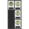 Image 2 : 1925 S$1 MS65 ANACS, four examples, all are lustrous and have light yellow-green patina. Three coins