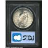 Image 2 : 1925-S S$1 MS64 PCGS. A nicely struck and lustrous near-Gem that has faint gold patina and exquisite