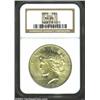 Image 1 : 1926 S$1 MS66 NGC. A sharply struck Gem that has flashy luster and luminous light yellow-green patin