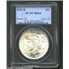 Image 1 : 1927-D S$1 MS64 PCGS. A boldly struck near-Gem with flashy luster and light milky-gold patina. Only.