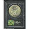 Image 2 : 1927-D S$1 MS64 PCGS. A highly lustrous near-Gem that has light golden-brown patina and a bold strik