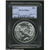 Image 1 : 1927-S S$1 MS64 PCGS. A boldly struck and brilliant near-Gem that has clean surfaces and intense lus