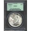 Image 1 : 1928-S S$1 MS64 PCGS. VAM-3. IN GOD WE TRUST and the designer's monogram are die doubled. An underap