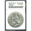 Image 1 : 1934-S S$1--Cleaned--ANACS. Unc Details, Net AU55. The portrait is very faintly hairlined. The luste