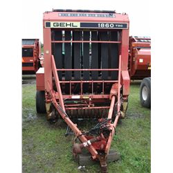 GEHL 1860 TDC ROUND PTO BALER