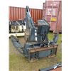 Image 1 : SCAT HOE 112 FRONT MOUNT BACKHOE ATTACHMENT