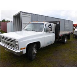1996 CHEV TRUCK WITH 12' FLAT DECK