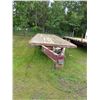 Image 2 : TRAILTECH 26' FLAT DECK PINTO HITCH TRAILER