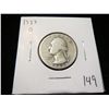 Image 1 : 1937D Washington Silver Quarter