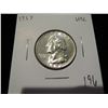 Image 1 : 1957 Washington Silver Quarter - UNC