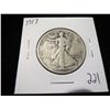 Image 1 : 1917 Walking Liberty Half Dollar