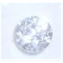 2.05 CARAT CUBIC ZIRCON ROUND CUT & FACETED GEMSTONE CAME OUT OF SAFE!! GEM CAME OUT OF SAFE!!