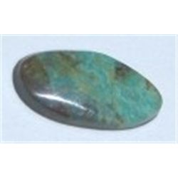 6.25 CARAT *NATURAL* TURQUOISE CABACHON!! TURQUOISE CAME OUT OF SAFE!!