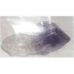 20.55 CARAT *LARGE-NATURAL* AMETHYST POINT GEMSTONE!! GEM CAME OUT OF SAFE!!