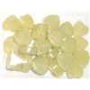 Image 1 : 60.00 TOTAL CARATS *NATURAL* JADE OLIVE COLOR HEART SHAPED GEMSTONES *HOLED FOR JEWELRY*!!