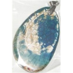 116.85 CARAT *HUGE-NATURAL* AGATE PENDANT OVAL SHAPED GEMSTONE!! GEM CAME OUT OF SAFE!!