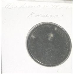1942 BOHEMIA-MORAVIA KURUNA *VERY RARE HARD TO FIND-NICE EARLY COIN*!! COIN CAME OUT OF SAFE!!