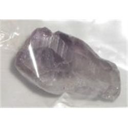 30.55 CARAT *LARGE-NATURAL* AMETHYST POINT GEMSTONE!! GEM CAME OUT OF SAFE!! ***Coin, Currency & All