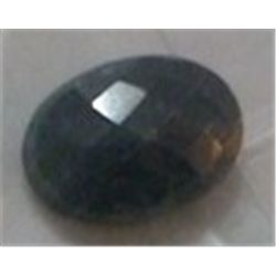 6.85 CARAT *HUGE* BLUE SAPPHIRE OVAL DIAMOND CUT & FACETED!! GEMSTONE CAME OUT OF SAFE!!