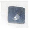 Image 1 : 3.50 CARAT *HUGE* BLUE SAPPHIRE SQUARE DIAMOND CUT & FACETED!! GEMSTONE CAME OUT OF SAFE!!