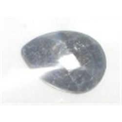 5.40 CARAT *HUGE* BLUE SAPPHIRE PEAR DIAMOND CUT & FACETED!! GEMSTONE CAME OUT OF SAFE!!