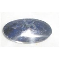 10.50 CARAT *HUGE* BLUE SAPPHIRE OBLONG OVAL DIAMOND CUT & FACETED!! GEMSTONE CAME OUT OF SAFE!!