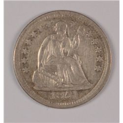 1851-O SEATED HALF DIME AU-58 PL