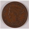 Image 1 : 1844 LARGE CENT, VG