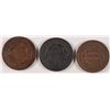 Image 2 : LOT OF ( 3 ) LARGE CENTS, 1832, 1835, 1848