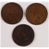 Image 1 : INDIAN CENTS: ( 2 ) 1879 AND ( 1 ) 1881, FINE,  NICE