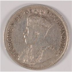 1936 WITH DOT CANADIAN QUARTER, ABOUT XF RARE!!! LISTS FOR $500.00 IN XF