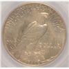 Image 3 : 1921 PEACE SILVER DOLLAR, SEGS MS-62 VERY NICE!