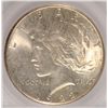 Image 2 : 1922-S PEACE SILVER DOLLAR, SEGS MS-63 NICE!