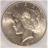 Image 2 : 1927 PEACE SILVER DOLLAR, SEGS MS-60  NICE!